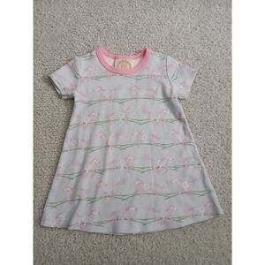 Beaufort Bonnet Pink Pony Dress  Girls Size 18-24 months Short Sleeve Play Dress